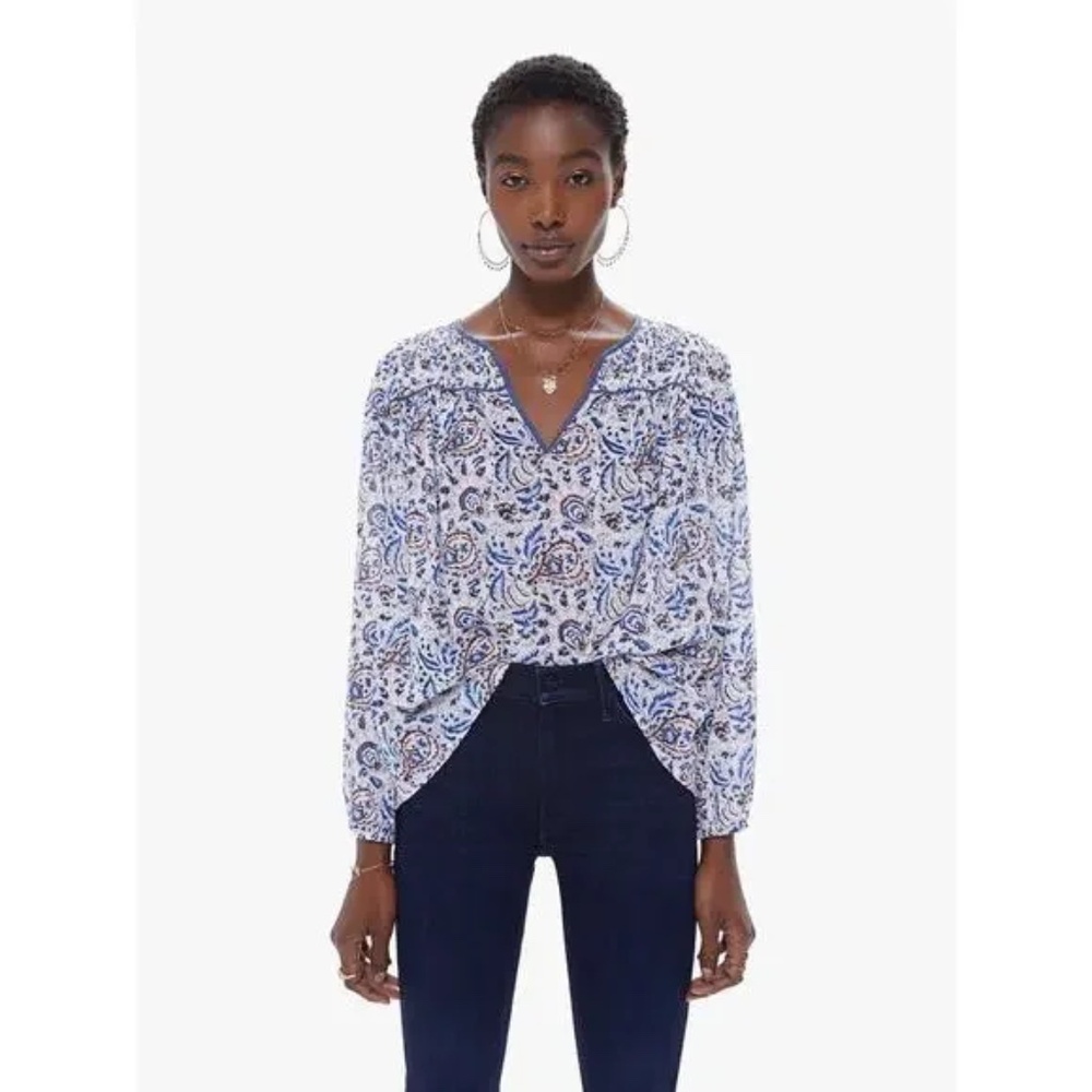 Xirena  Emryn  Blouse 100% Cotton. XS. Like New